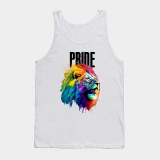 LGBTQ+ Gay Pride Month: Proud Lion Tank Top